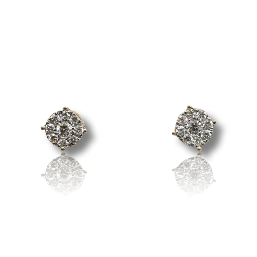 Cluster Diamond Earring