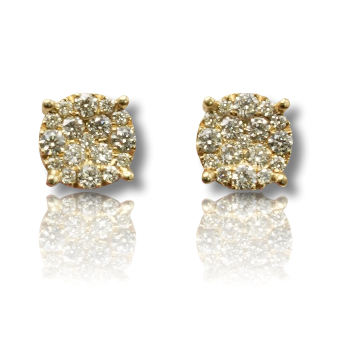 Cluster Diamond Earring