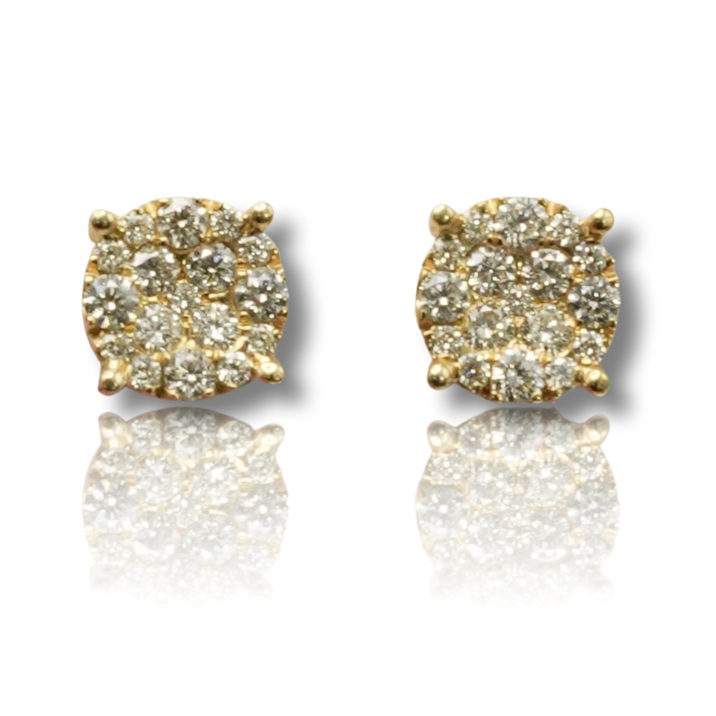 Cluster Diamond Earring