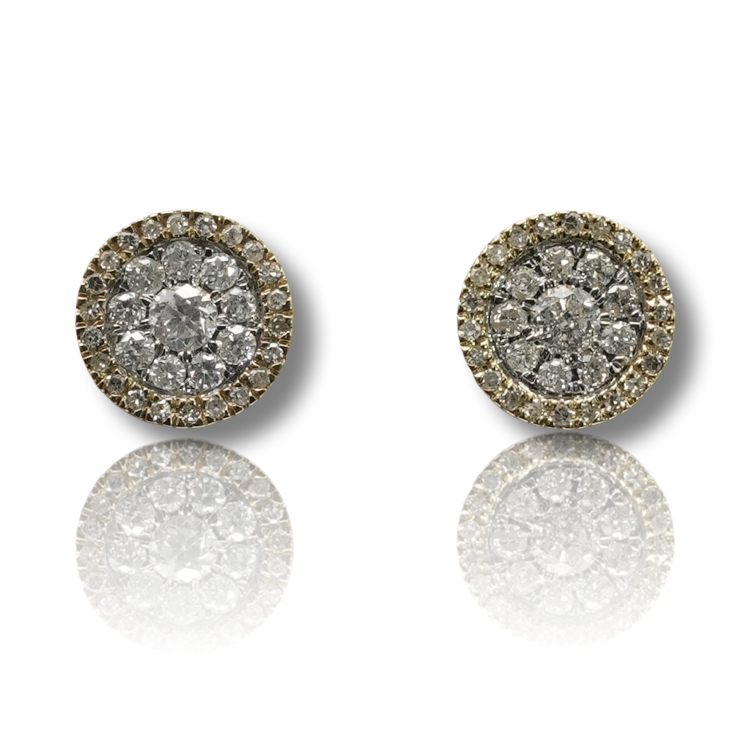 Circle Diamond Earring