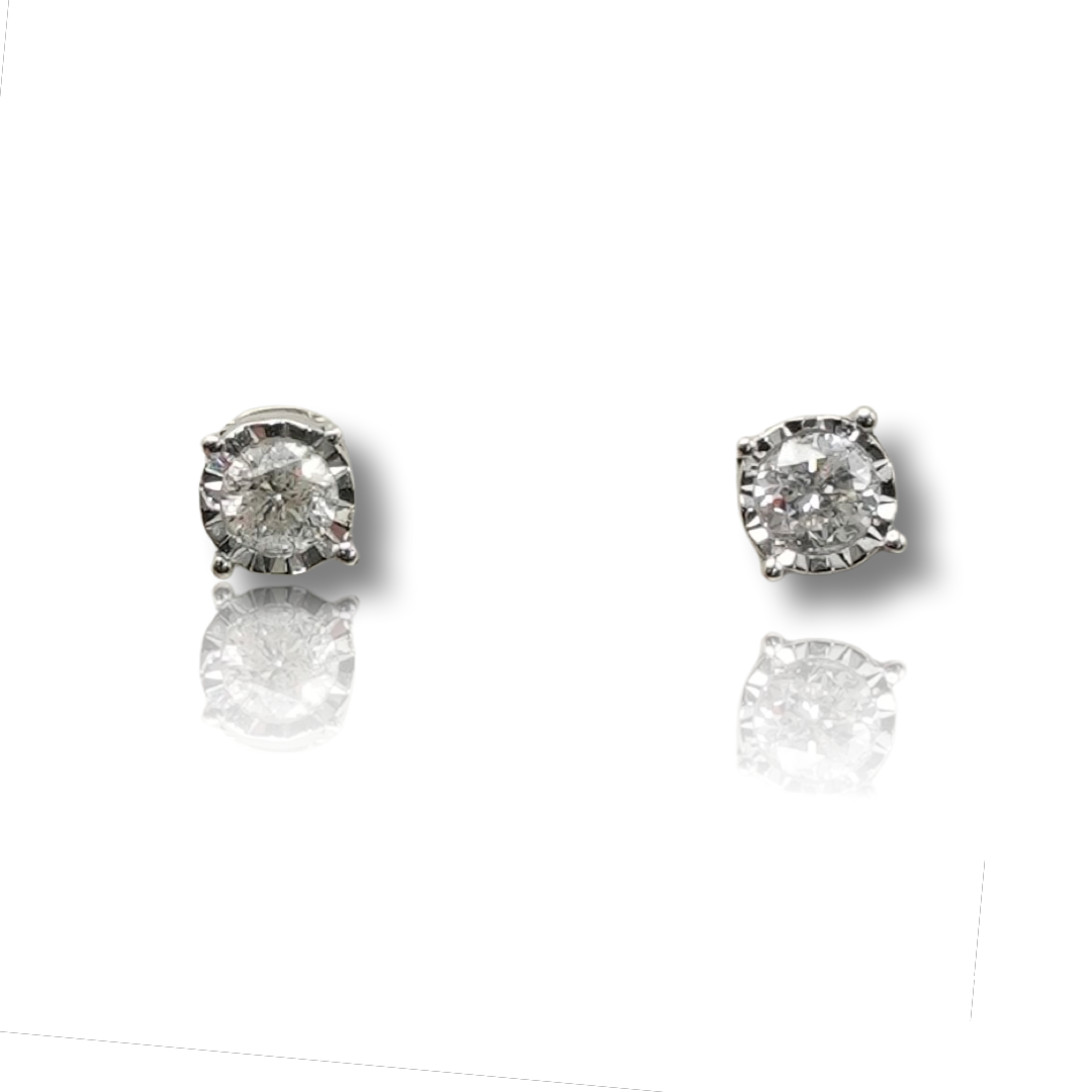 Solitaire Diamond Earring
