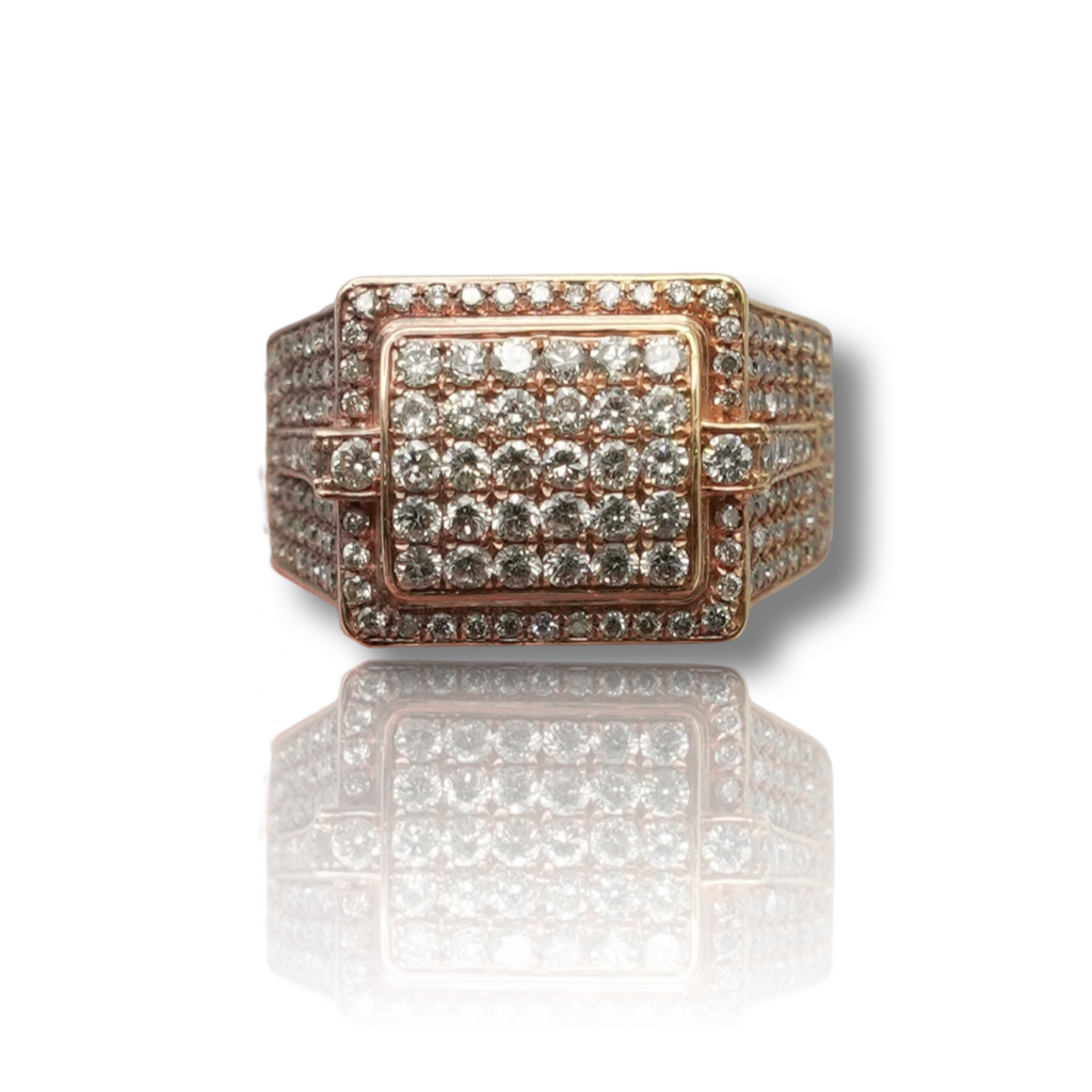 Rectangular Diamond Ring
