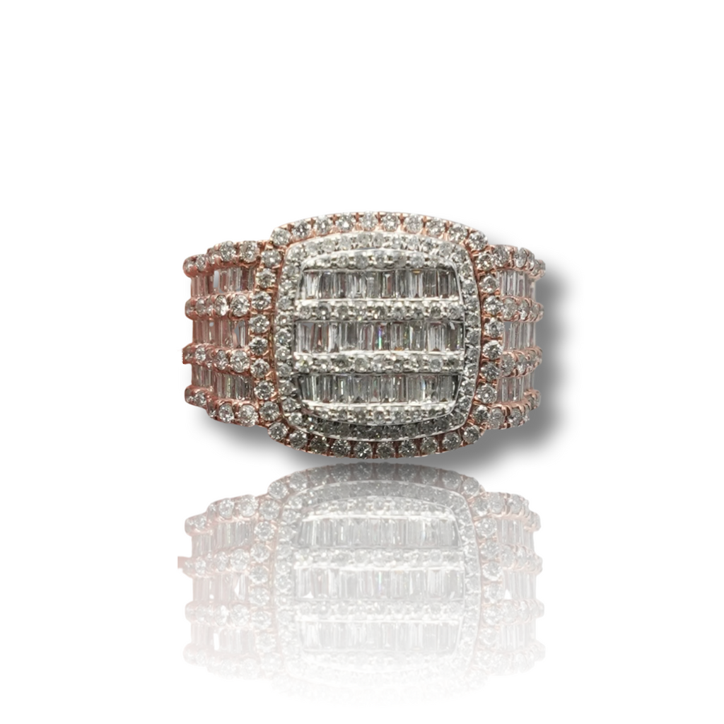 Men's Baguette Diamond Ring