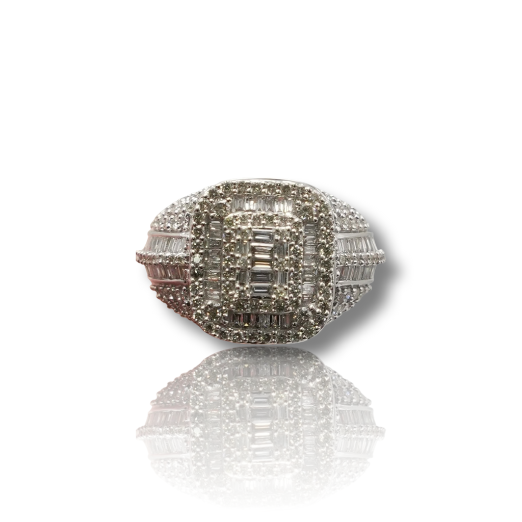 Recangular Diamond Ring